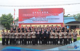 Polresta Deli Serdang Gelar Upacara Peringatan Hari Juang Polri Tahun 2025